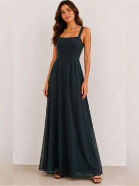 Lulus Emerald Green Sleeveless Maxi Dress